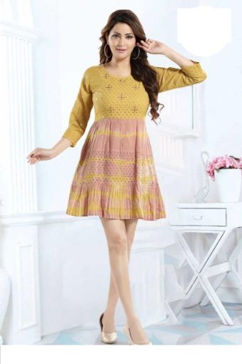 Picture of Casual Wear  Printed Work Cotton Dress