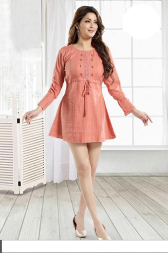 Picture of Casual Wear  Printed Work Cotton Dress