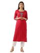 Picture of Kurti with mirror work